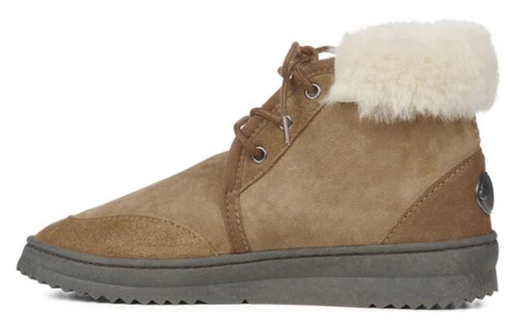 EMU Australia Sheepskin Short Snow Boots Women's Brown