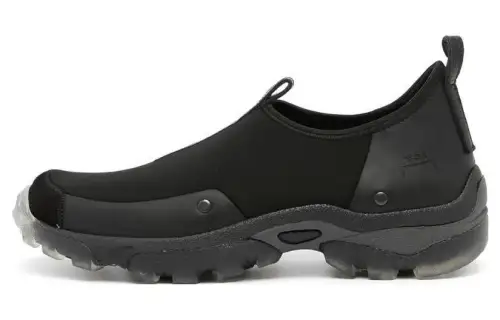 A COLD WALL* Leather Low top Casual Shoes Men's Black