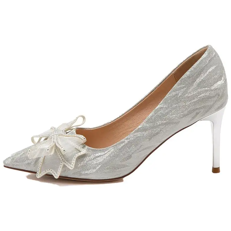 AGSDON Slim Heel High Heels 8cm Women's