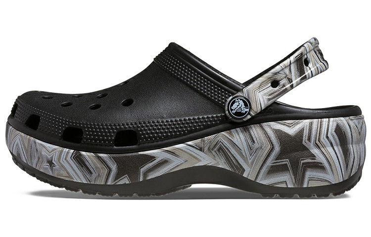 Crocs Classic Crush Disco Clog 'Black' Women's
