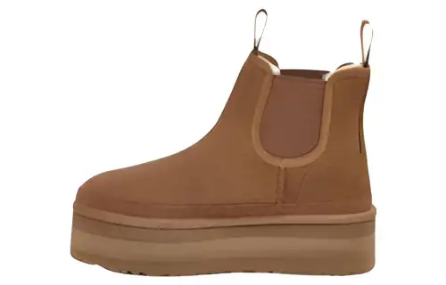 UGG Neumel Platform Chelsea Boot 'Chestnut' Women's