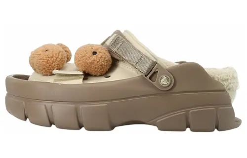 SANKUANZ x Crocs Classic Clog EVA Clogs Unisex Sand Yellow Shangguan Zhe Collaboration