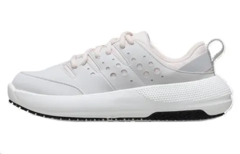Crocs Leather Low top Casual Shoes Women's Gray
