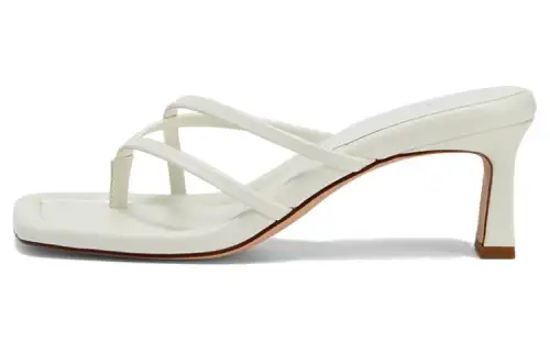 CHARLES&KEITH Composite Sole Quiet Slide Slippers Women's White