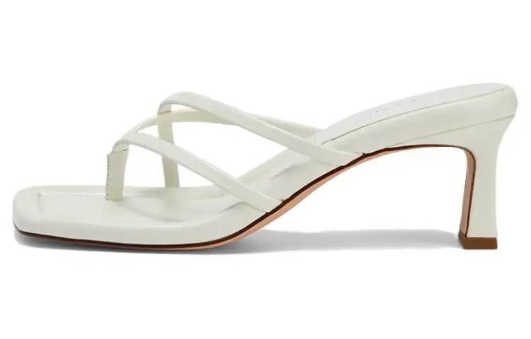 CHARLES&KEITH Composite Sole Quiet Slide Slippers Women's White