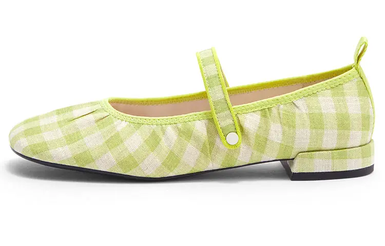 CHARLES&KEITH Fabric Women's Casual Shoes Women's Green