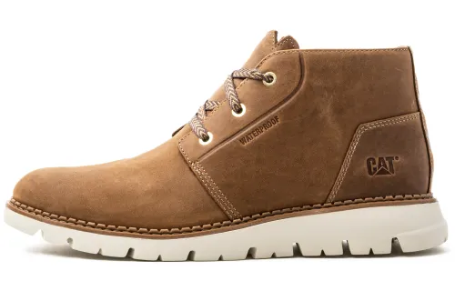 CAT Combat Boots Men's Brown