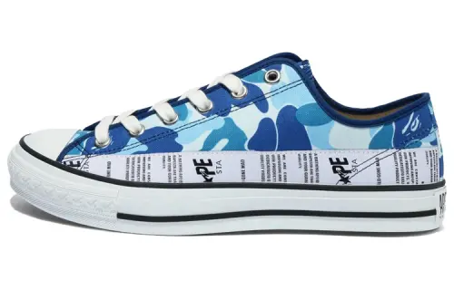 A BATHING APE Bape Abc Camo Ape Sta Low 'Blue'