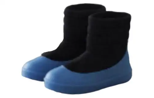 UGG STAMPD Comfortable Round Toe Ankle Boots Men's Black Blue