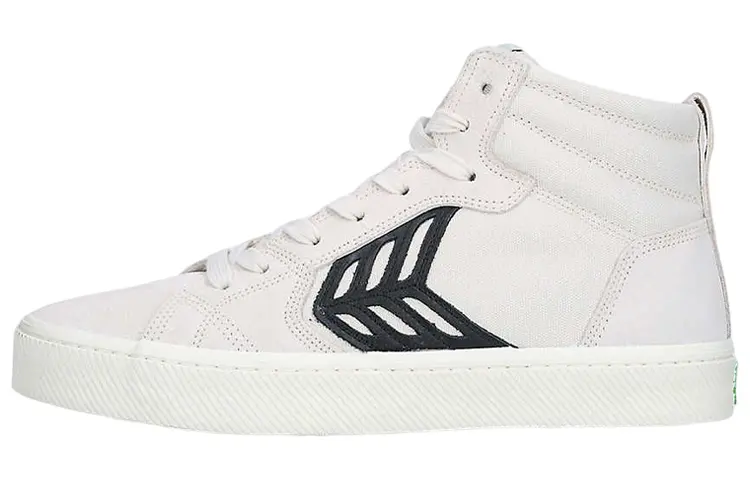 CARIUMA Skateboard Shoes Men's Mid Top White