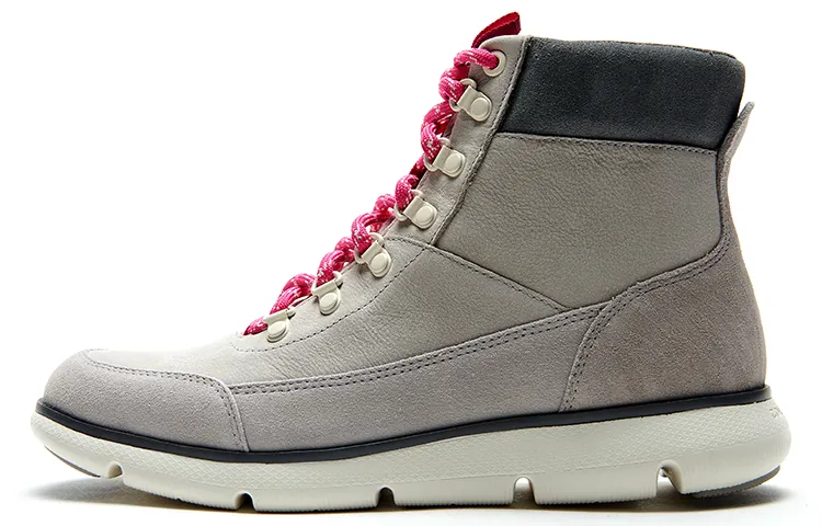 COLE HAAN Cow Leather Ankle Boots Women's Gray