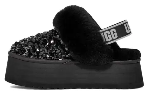 UGG Suede Fashion Slippers Women's Black