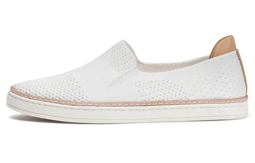 UGG Sammy Series Breathable Lightweight Non Slip Casual Sports Skateboarding Shoes White Women's