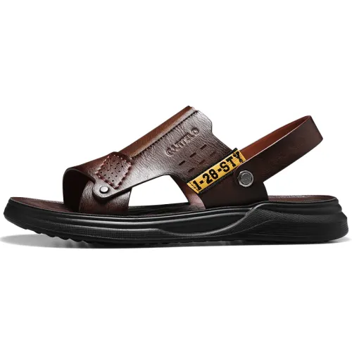 CARTELO Beach Sandals Men's Brown/Gray