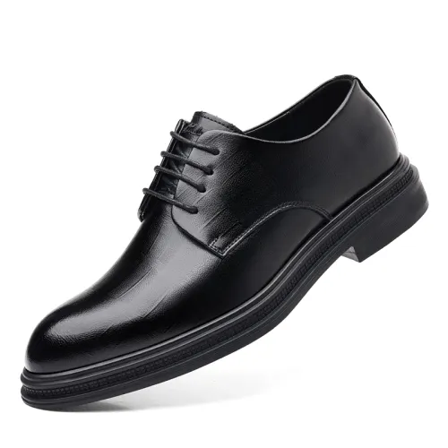 Mulinsen two-layer cowhide British style Korean style formal leather shoes men's style