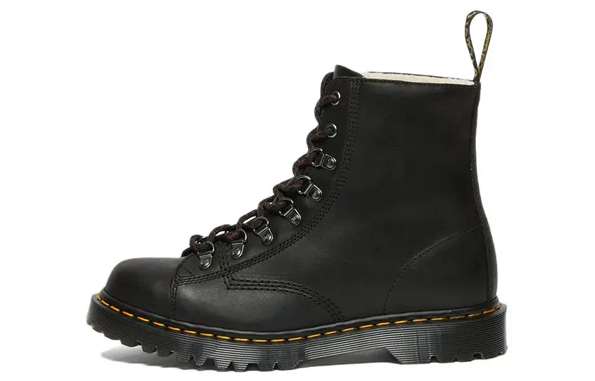 Dr. Martens Barton Made In England Classic Oil Leather Boots 'Black'