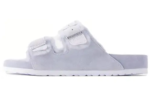 Birkenstock Arizona Shearling Kith Pearl Blue Marshmallow