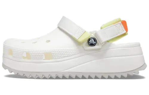Crocs Classic Hiker Clog White Sandals