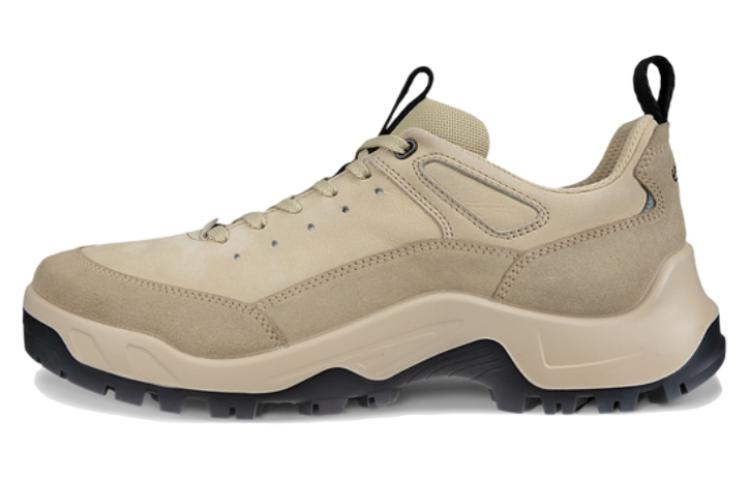 Ecco Off road Series Slip Resistant And Breathable Low top Hiking Shoes Men’s Sand