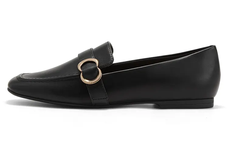 CHARLES&KEITH Loafers Women's Black/brown/powder White/gray