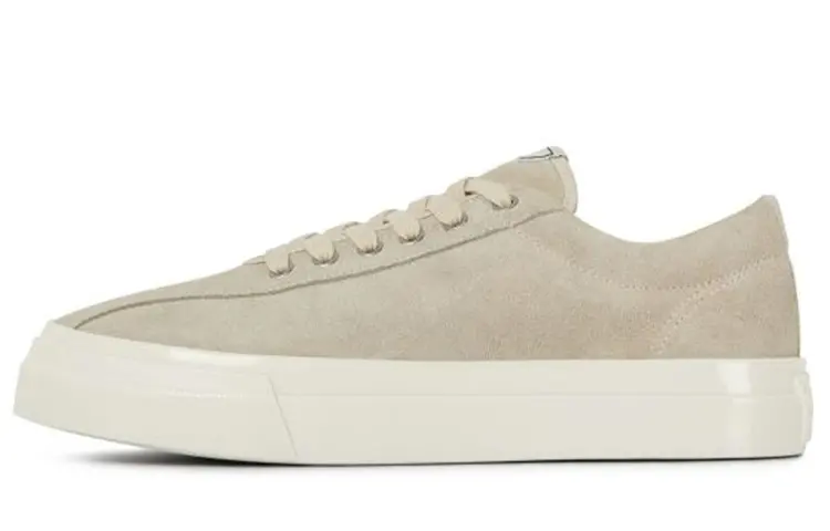 Stepney Workers Club Skateboard Shoes Men's Low Top Beige