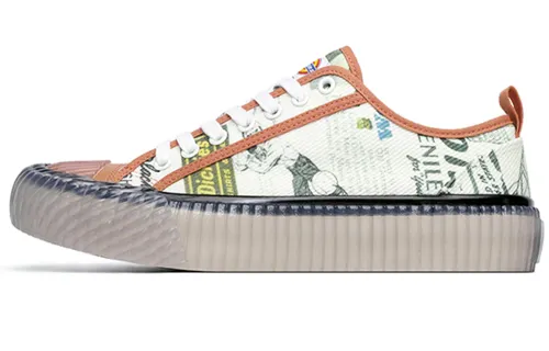 Dickies Canvas Shoes Men's Low Top Beige