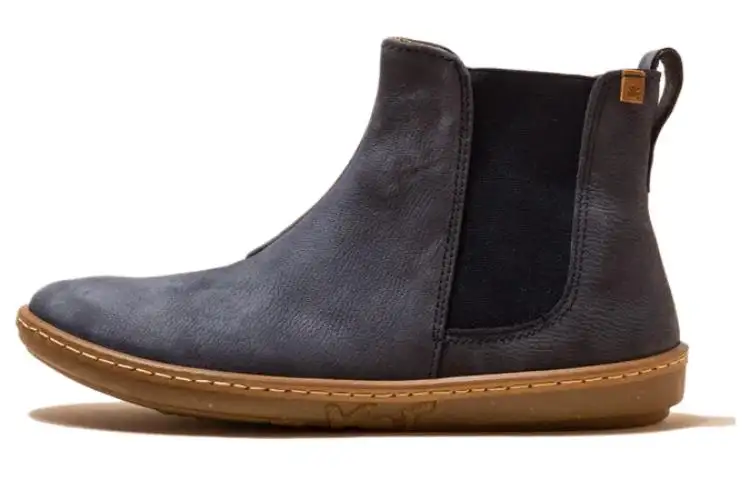 El Naturalista Short Chelsea Boots Women's Midnight Blue