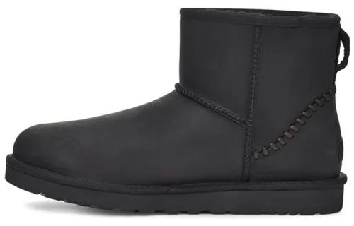 UGG Classic Mini Deco Snow Boots 'Black'
