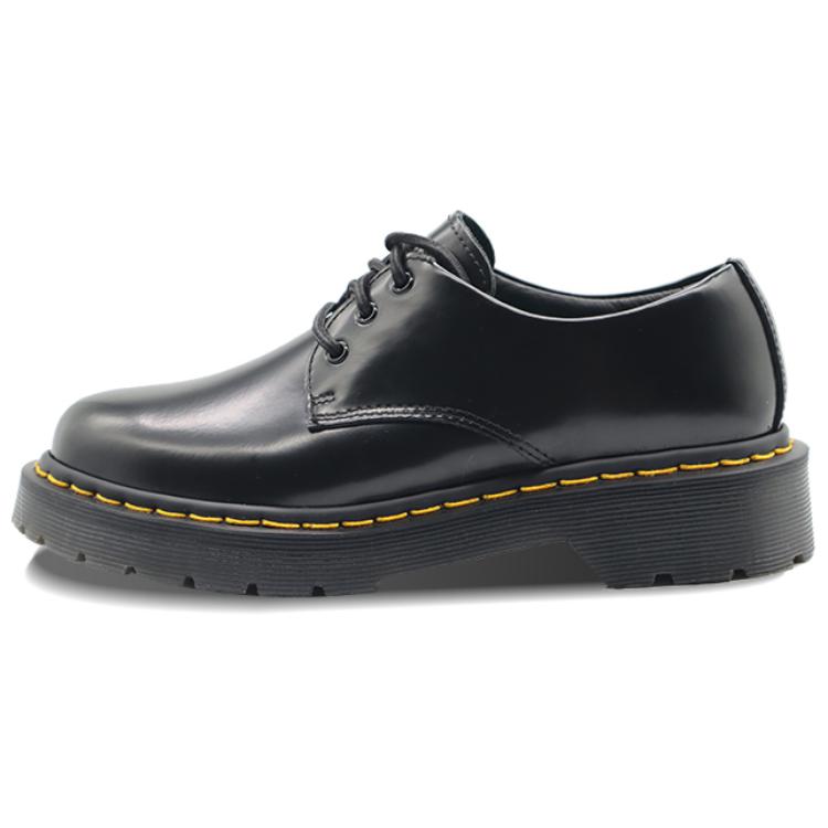 BEFFON Cow Split Leather Comfortable Round Toe Casual Shoes Men's Black