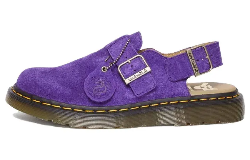 Dr.Martens Slip Resistant Closed Toe Slippers Unisex Brown