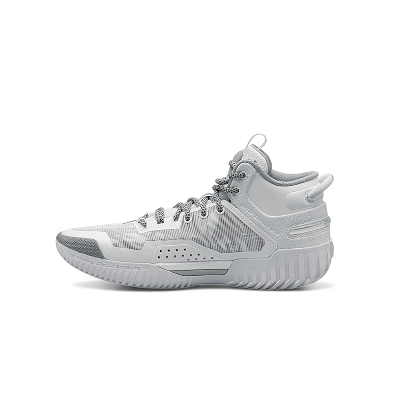 Li Ning x Aape Collaboration Mid top Performance Basketball Shoes Men’s White