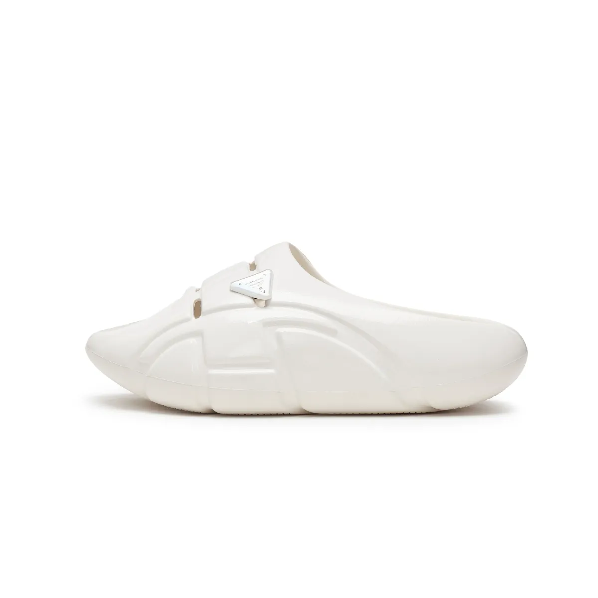 Champion Slide Slippers Unisex Milk White