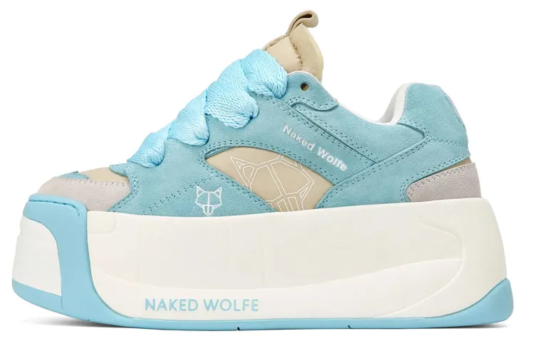 Naked Wolfe Snatch Low top Stylish Skateboarding Shoes Women's Blue