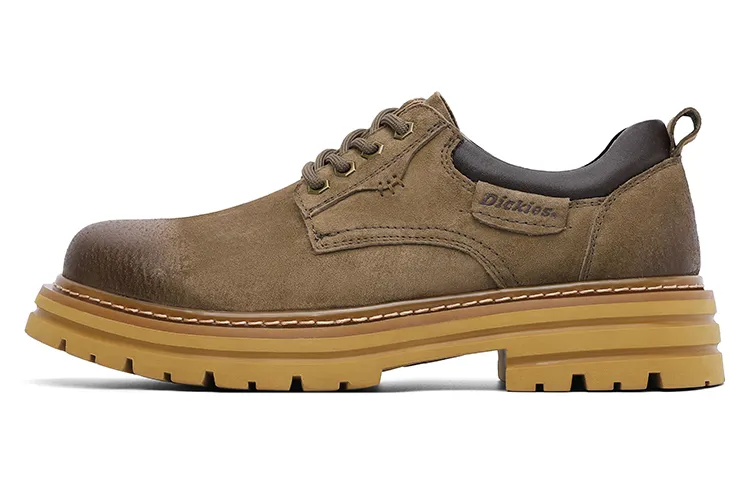 Dickies Work Boots Men's Low-top Yellow Brown/Camel