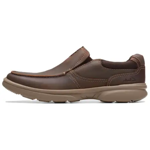 Clarks Leather Casual Shoes Men's Brown