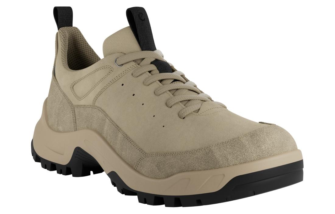 Ecco Off road Series Slip Resistant And Breathable Low top Hiking Shoes Men’s Sand