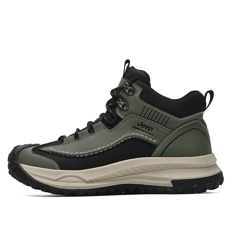 Jeep Cow Split Leather Hiking Shoes Men’s