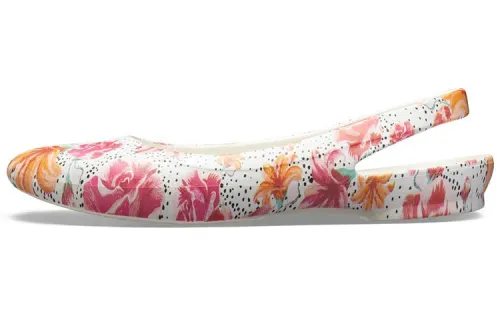 Crocs Women's Casual Shoes Women's White Red Yellow