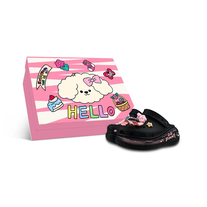 Crocs Crush Clog EVA Clogs Unisex Black