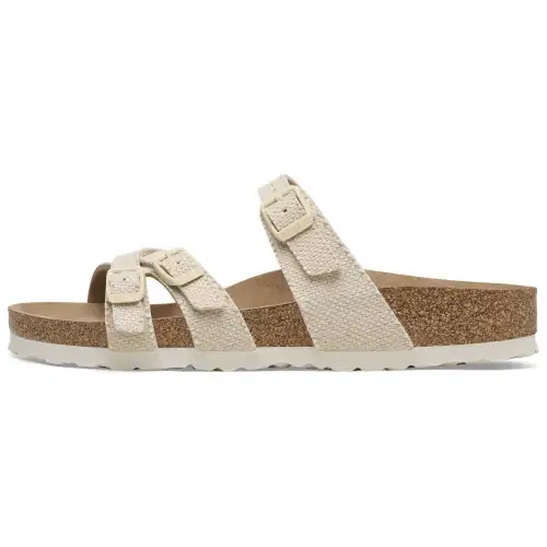 Birkenstock Abrasion Resistant Slide Slippers Women's Beige