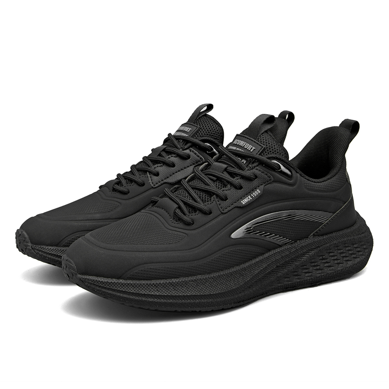 AOKANG Cushioning Slip Resistant Abrasion Resistant Breathable Low top Casual Running Shoes Men’s Shopping Bag