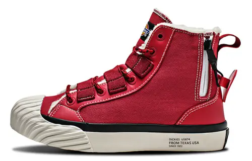 Dickies Fashion Abrasion Resistant High top Canvas Shoes Women's