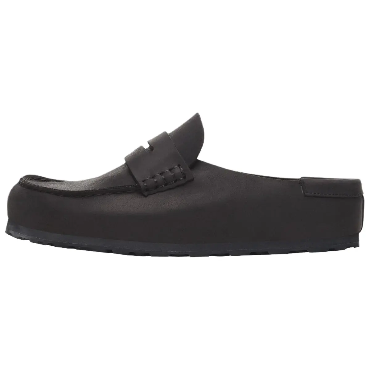 Birkenstock Naples Composite Sole Slip Resistant Closed Toe Slippers Unisex Black Narrow