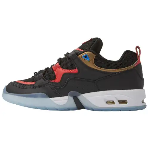 DC Shoes Leather Low top Casual Shoes Men's Black