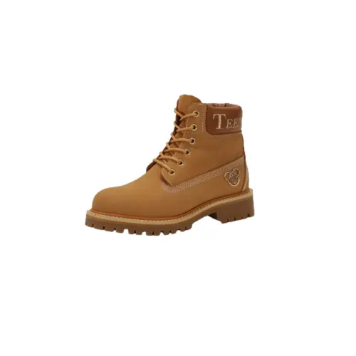 Teenie Weenie Short Combat Boots Women's Brown