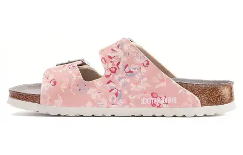 Birkenstock Arizona Esd Birko Flor Narrow Field 'Flower Field Rose' Women's