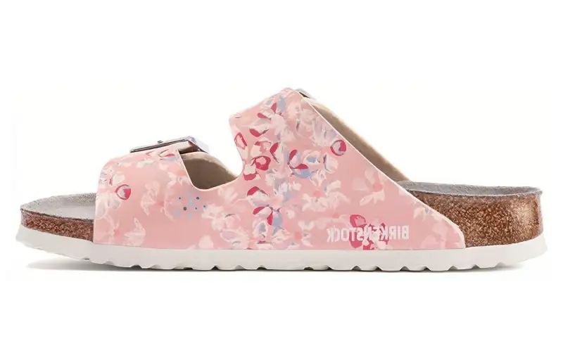 Birkenstock Arizona Esd Birko Flor Narrow Field 'Flower Field Rose' Women's