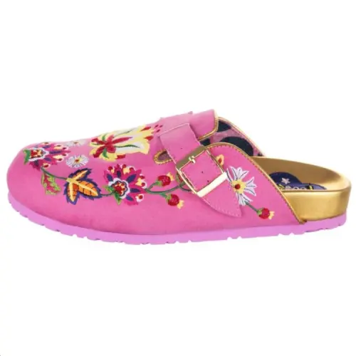 IRREGULAR CHOICE Closed Toe Slippers Women's Pink