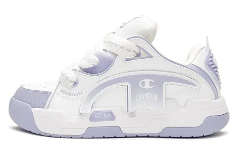 Champion Low top Skateboard Shoes Women's Gray Purple