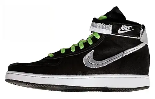 Nike x Stussy Air Vandal Abrasion Resistant Breathable High top Skateboard Shoes Unisex Black White